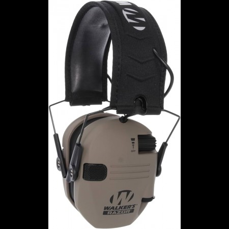 Walkers Razor Slim Electronic Muffs Flat Dark Earth